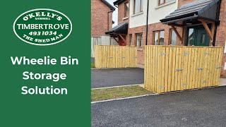 Wheelie Bin Storage in Dublin | 35+ Years of Expertise | Timbertrove