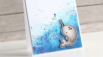 Ink Smooshing feat. TAWS | The Card Grotto