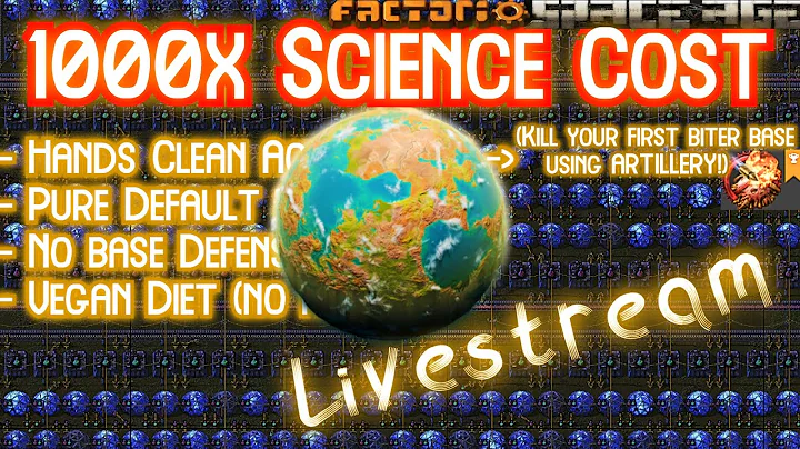 A Laser Ship for AQUILO?? Nauvis Final Base cleanup & Researching Aquilo // 1000x Science Cost #95x