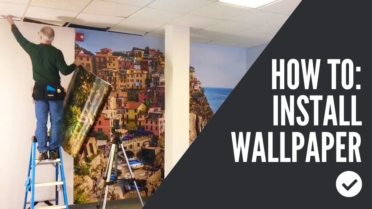 Wallpaper Installation Time Lapse | TotallyCustomWallpaper | Custom Photo Mural
