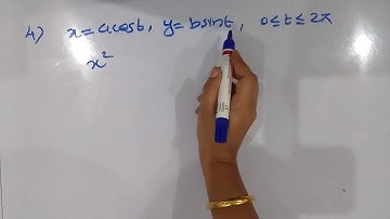 PARAMETRIC CURVES [CLASS 2](for second sem BSc complementary Mathematics )