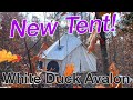 Camp nobody dition hunting  configuration et examen de la tente white duck avalon bell  5