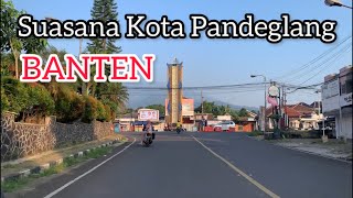 Suasana Kota Pandeglang Provinsi Banten