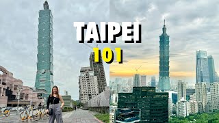 Taiwan Vlog 🇹🇼 Part 2: Walking around Taipei 101 | Walking Tour | The Kwan Channel