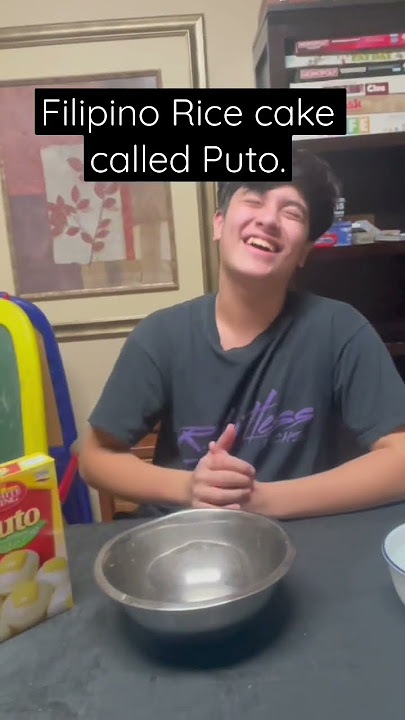 Puto: Filipino favorite Rice cake. #youtubeshorts #tiktok #shorts #viral #funny