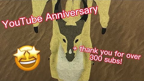 🎉Youtube Anniversary+ Thank You for 300+ Subs! 🎉