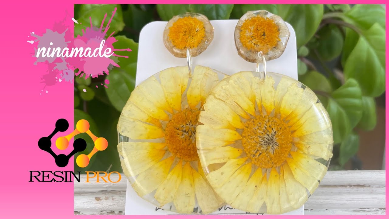 DIY.Ideas Increíbles!Flores Naturales Secado/Encapsulado en Resina.Paso a Paso/Amazing Resin Ideas