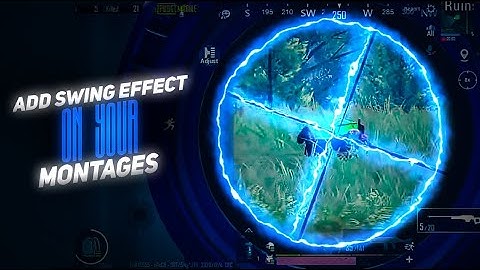 Add Swing Effect On Your Montage Using Only Alight Motion