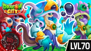 STAINED MOONVEIL DRAGON LVL 70 REVIEW | DRAGON CITY