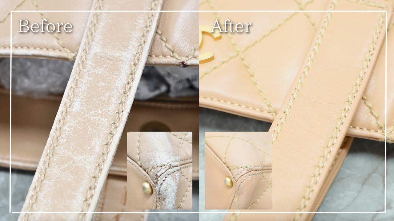 【ASMR】職人が直すシャネル・ワイルドステッチの革音｜睡眠用／作業用