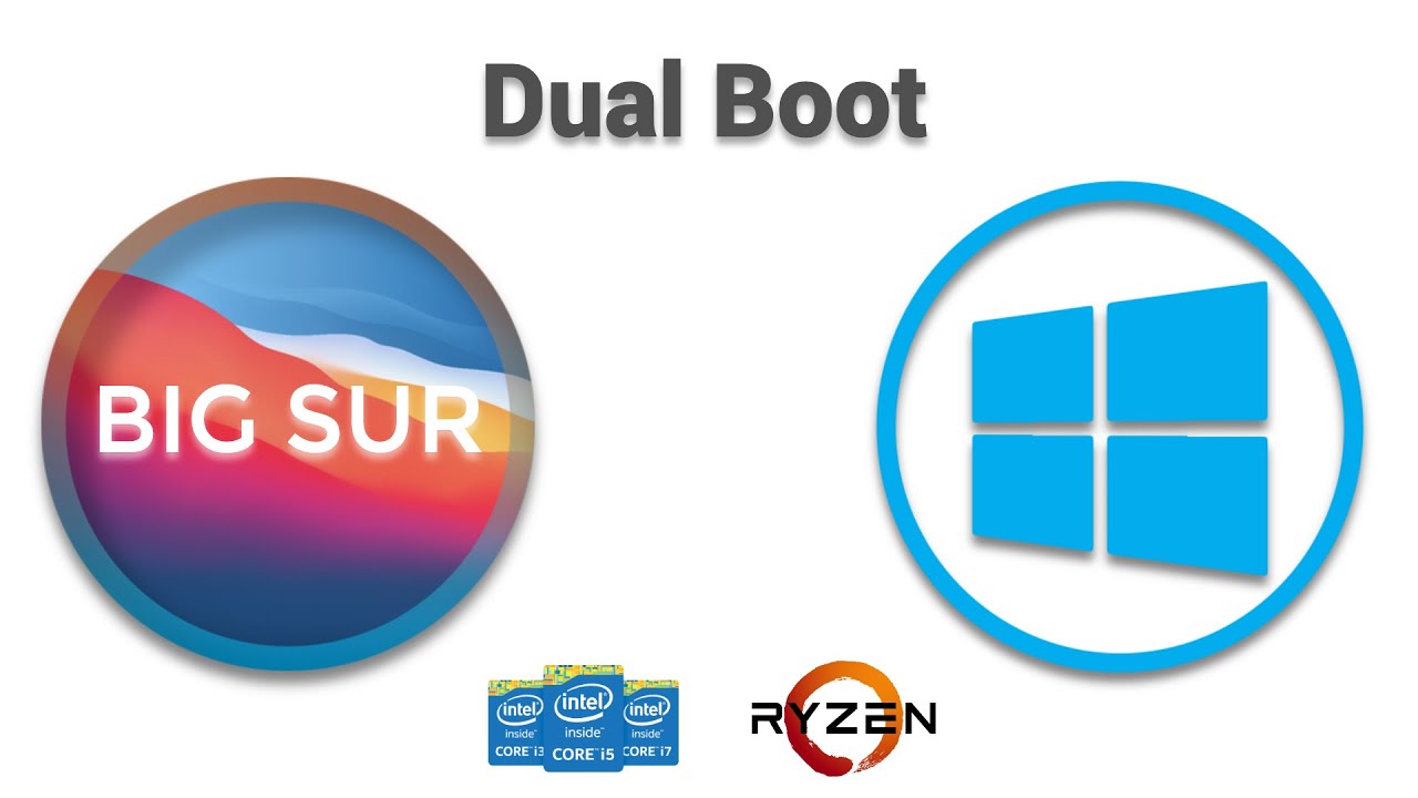 macos big sur dual boot windows 10