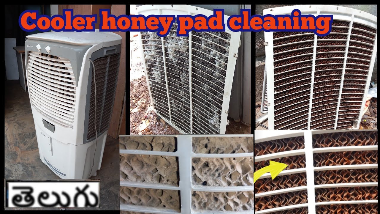 crompton cooler not cooling / Telugu/ cooler cleaning / air