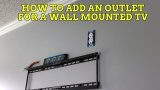 How to Hide Wires for a Wall-Mounted TV