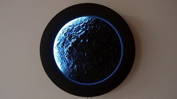 Moonii Wall Clock - Phases of Moon