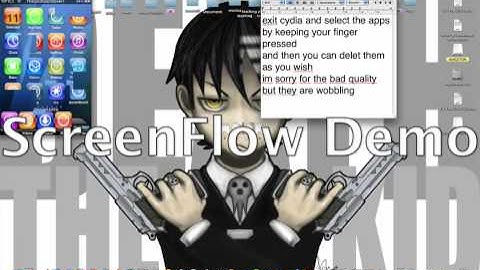 how to delete cydia apps on ipod touch or iphone