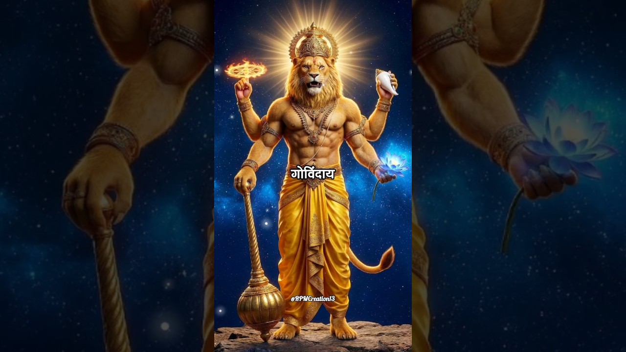 Powerful Krishna Mantra🚻 - 🛐 KRISHNAYA VASUDEVAYA 