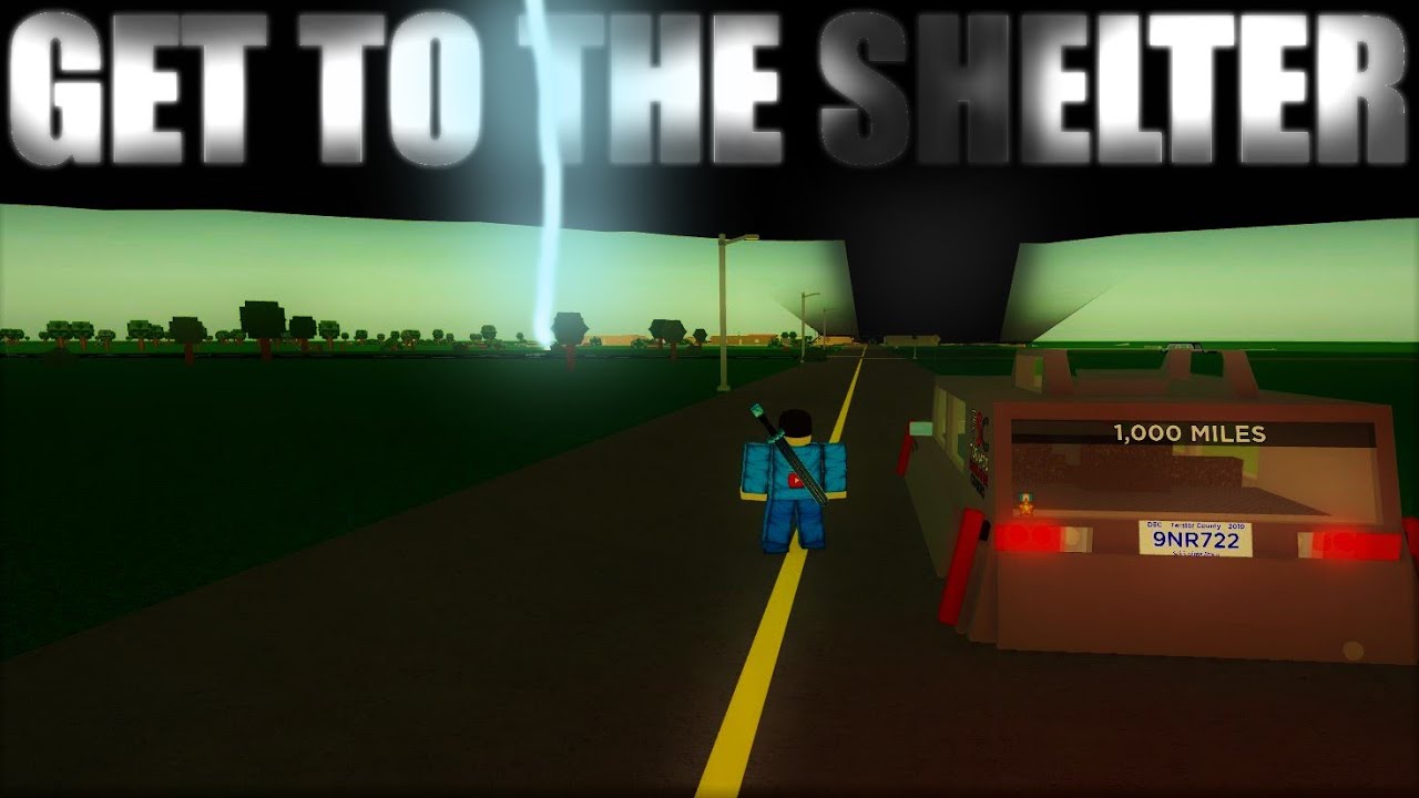 Get To The Shelter! | Tornado Simulator 2 | Roblox