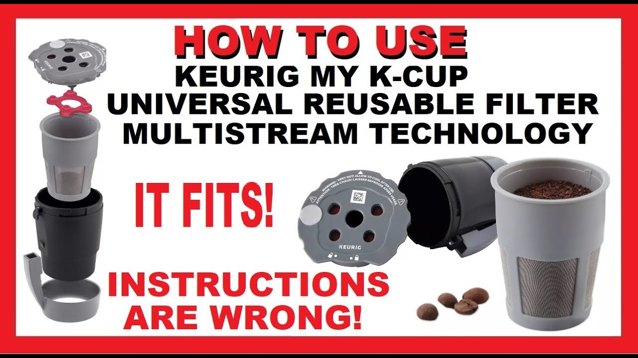 My K-Cup® Universal Reusable Coffee Filter