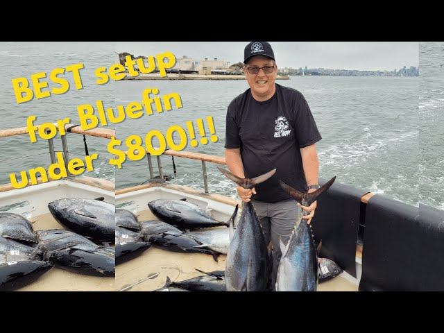 Inexpensive Bluefin Tuna Rod and reel setup 