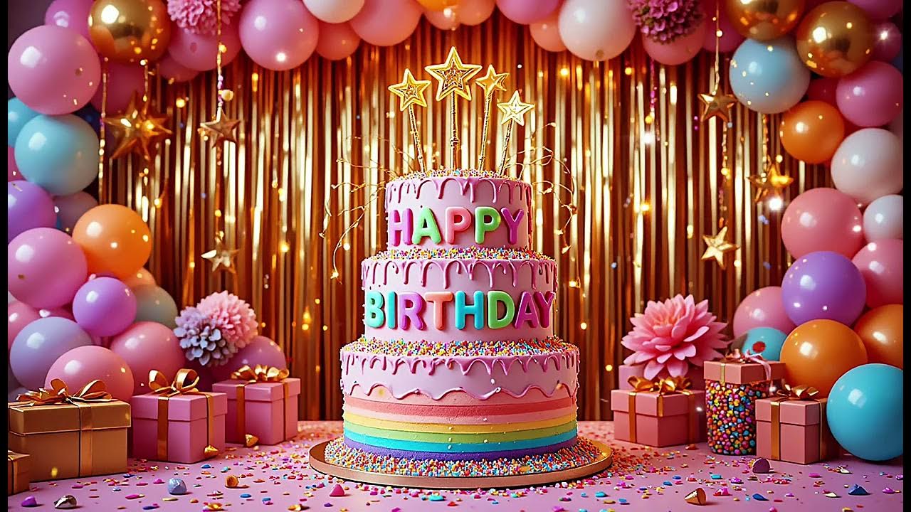Happy Birthday Song 🎂 | Traditional Birthday Song with Lyrics🎊🎉 Happy Birthday Song 🎂 | Traditional Birthday Song with Lyrics🎊🎉