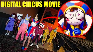 POMNI AND THE DIGITAL CIRCUS CAME TO REAL LIFE AT THE MOVIE THEATRES! (DIGITAL CIRCUS MOVIE PREMIER)