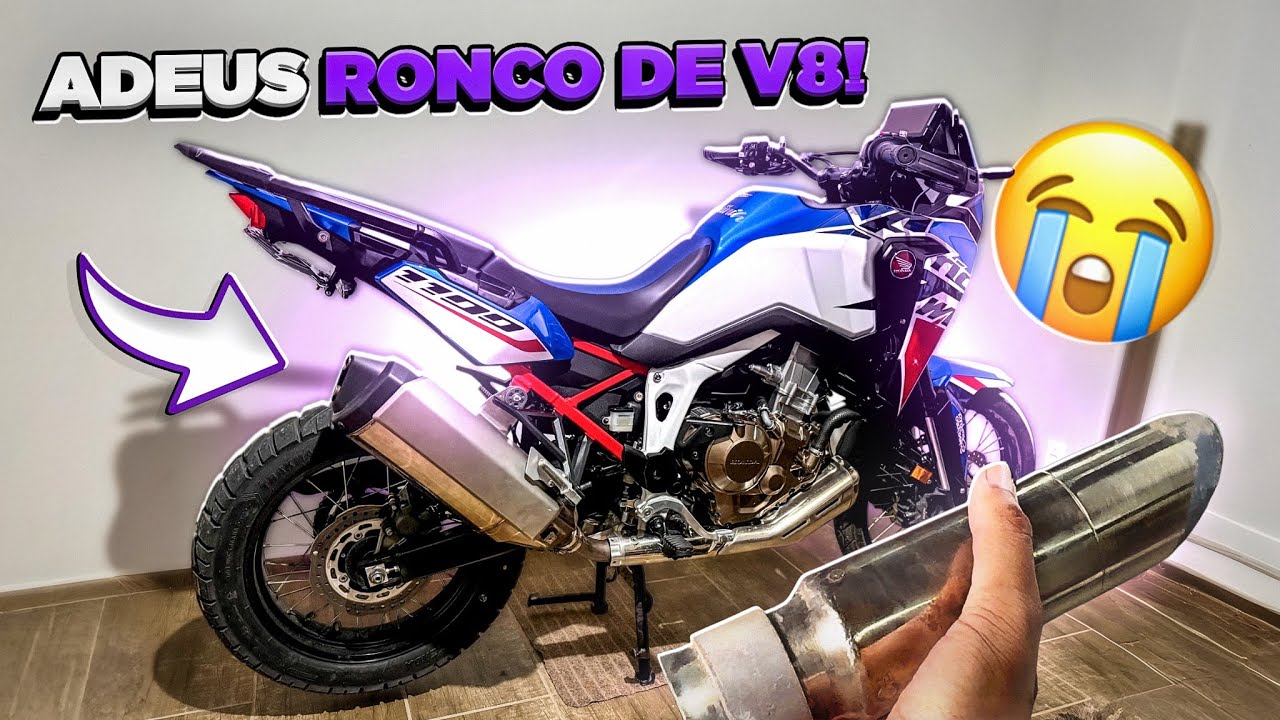 AFRICA TWIN CANTANDO LINDO SEM FILTRO!