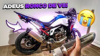 AFRICA TWIN CANTANDO LINDO SEM FILTRO!