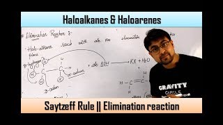 Halo-alkanes & Halo-arenes || Saytzeff Rule || Elimination Reactions screenshot 4