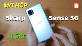 Mở hộp Sharp Sense 5G - Chip Snap 690 giá 1,5tr trên Shopee như nào ?