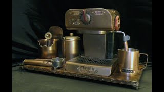 SteamPunk Espresso Coffee Machine