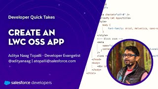 Create a Lightning Web Components Open Source App | Developer Quick Takes screenshot 2