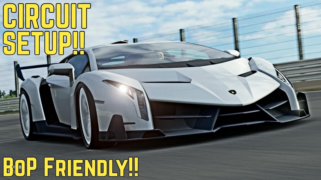 GT SPORT - [BoP] Lamborghini Veneno Circuit Setup - YouTube