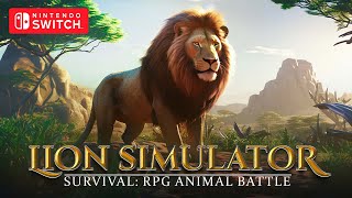 Lion Simulator Survival: RPG Animal Battle Gameplay Nintendo Switch screenshot 5