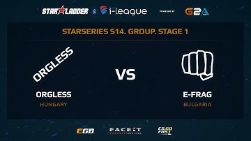 ORGLESS vs E-Frag - Map 2 - Cache #1 (SL i-League StarSeries XIV)