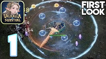 VALHALLA SURVIVAL - Walkthrough Gameplay Part 1 (iOS, Android)