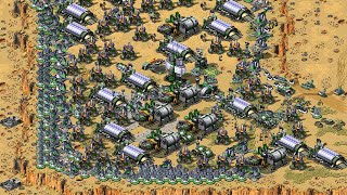 Red Alert 2 | France Vs 7 random | Map in the Pipe | 7 vs 1