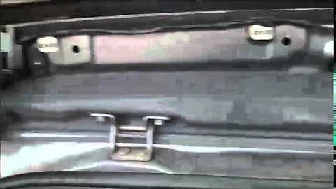 Hyundai i30 trim removal - tailgate