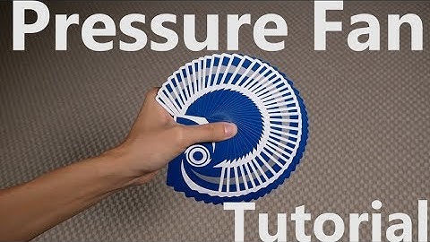Cardistry Bootcamp - Basics / Pressure Fan Tutorial