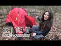 Stealth Camping in a Bright Red £21 Tent