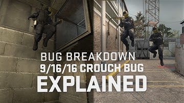 Explanation for the new crouch bug (09/16/16) [CS:GO]