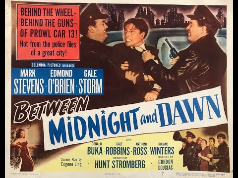 Mark Stevens Edmond O Brien Gale Storm In Between Midnight And Dawn 1950