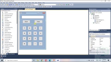 Make a Calculator in C# Windows Form Application Part 1 - C# Development Tutorial 4 (Urdu/Hindi)