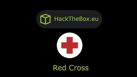 HackTheBox - Redcross