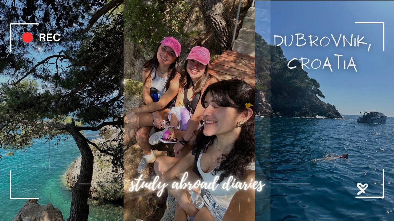 CLUBBING IN CROATIA | zip lining & boat tours | study abroad diaries
