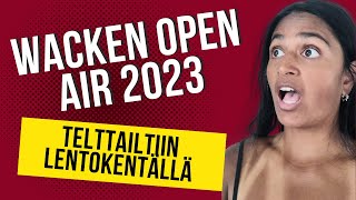 Wacken Open Air 2023 - jouduttiin hätävaramajoitukseen // OSA 2