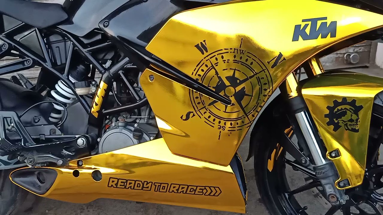 Ktm RC wrapping bikerpoint 9724078503