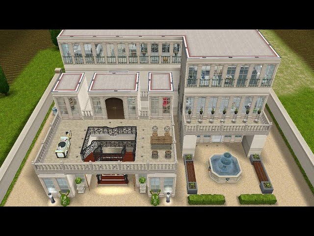 The Sims Freeplay- Scholarly Chateau House Tour 