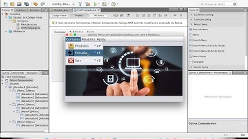 JMenu, JmenuBar, JmenuItem- Programação Desktop com Java e Netbeans - aula 09
