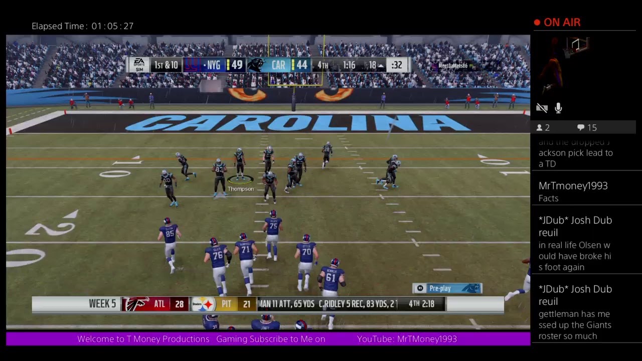 Madden vs MeetDaMets