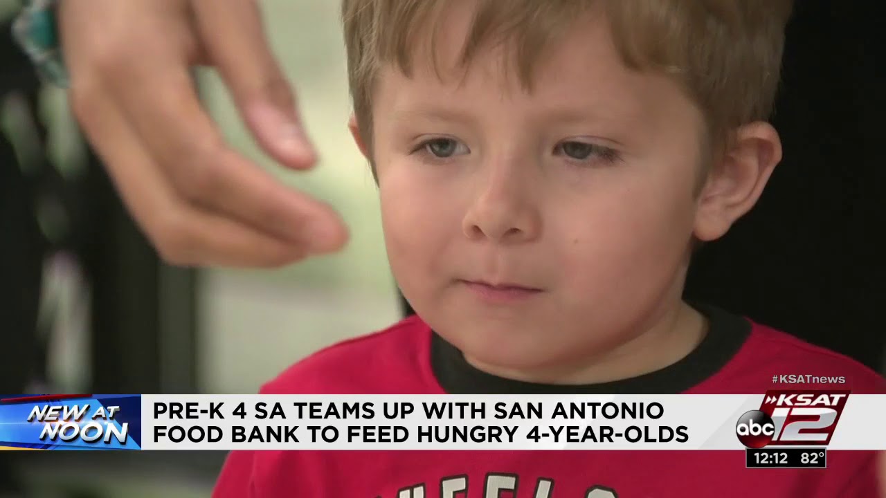 Pre-K 4 SA selects Food Bank as nutrition services provider - YouTube